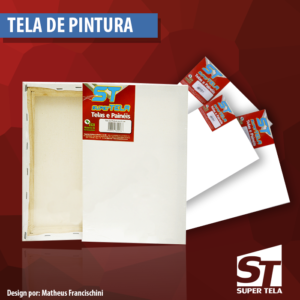 Tela de Pintura 15x20 - 6 unidades