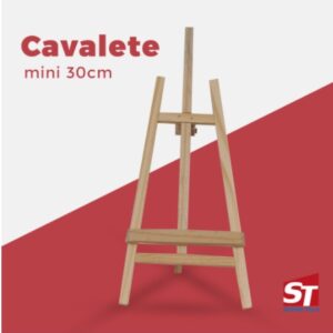 Mini Cavalete de Pintura 30 cm