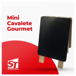 Mini Cavalete Gourmet C/lousa 2 Faces