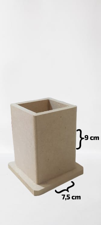 Porta Lápis/ Porta Caneta/Porta Pincel De Maquiagem - MDF