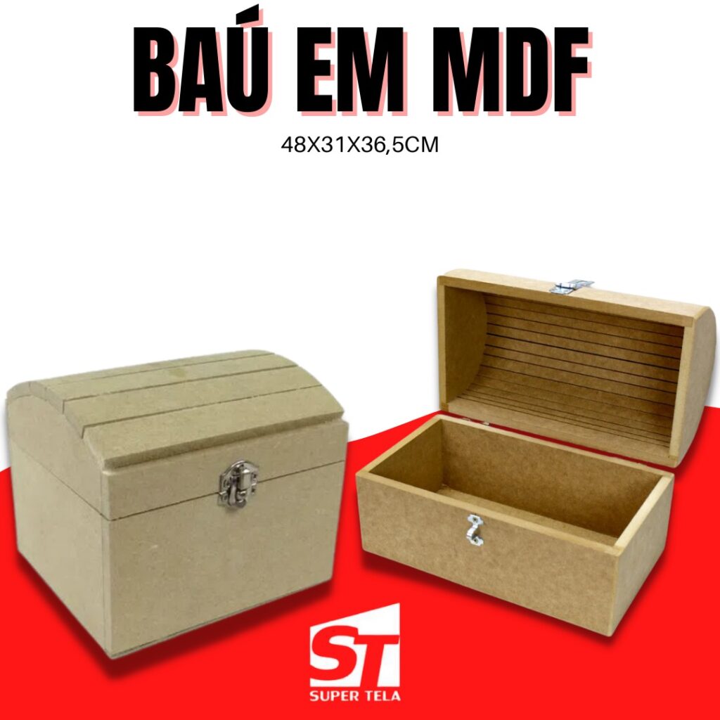 Baú em MDF