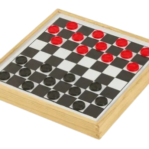 Jogo de Dama e Trilha em duratex