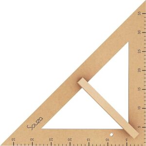Esquadro 45°- Contém 1 Unidade