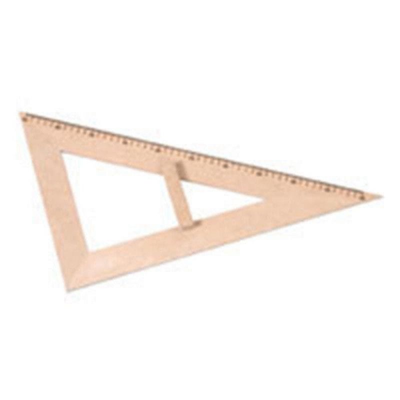Esquadro 60°- Contém 1 Unidade