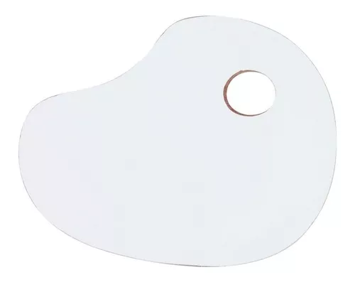 Paleta de Pintura Magitel 25x18 Branca Pequena – 3 unidades