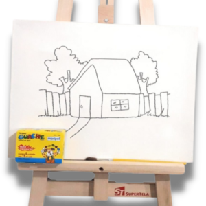 Kit Pintura com cavalete