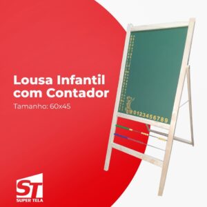Lousa Infantil com contador