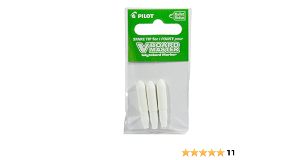 Ponta Pincel Marcador Board Master Wbm-m Pilot - Pacote com 3 unidades