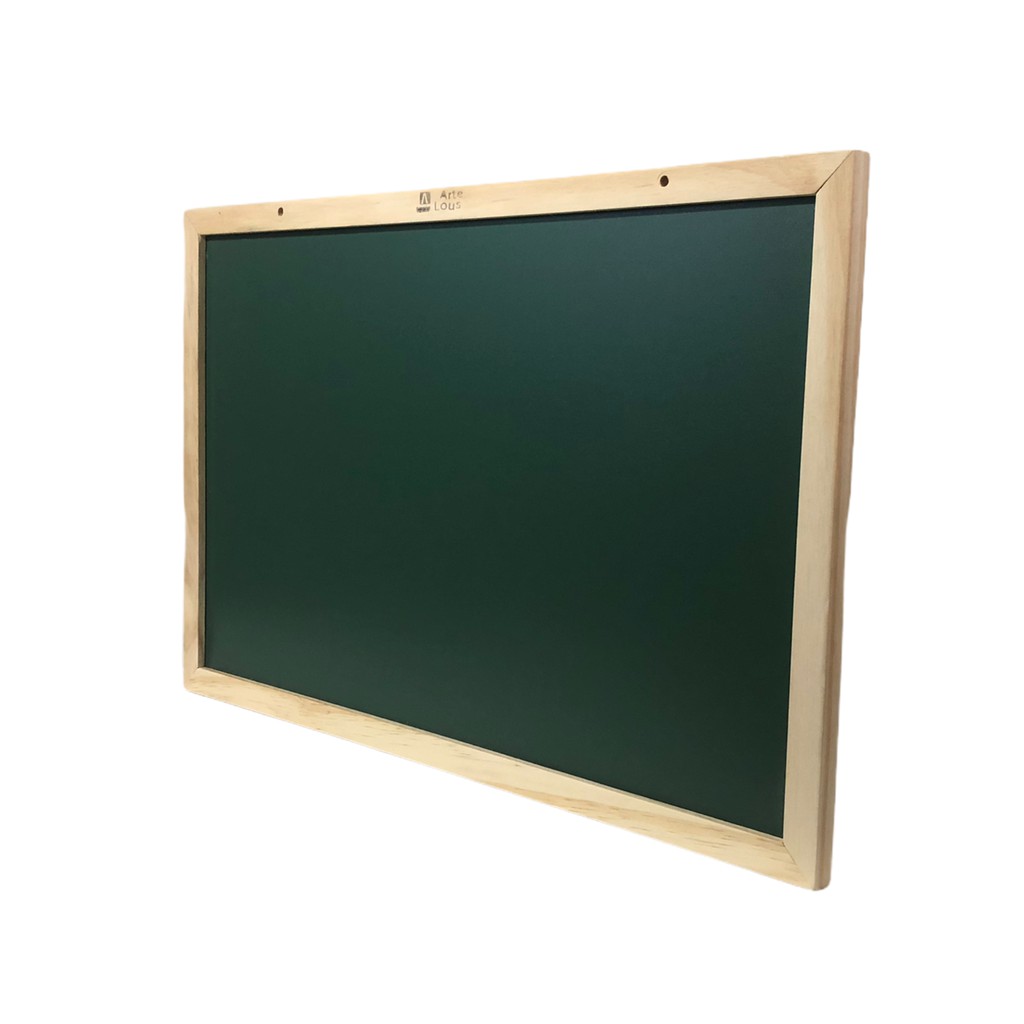 Lousa/Quadro Escolar Verde 90x70 – Moldura em Madeira