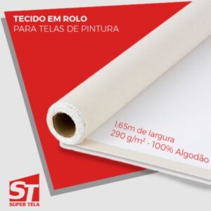 Tecido para Tela de Pintura - Metro