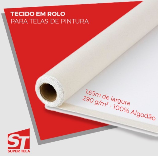 Tecido para Tela de Pintura - Metro